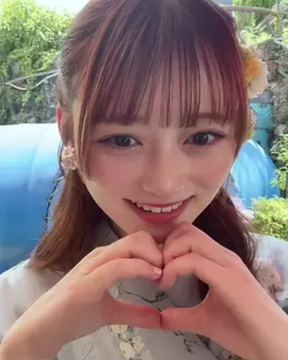 お久しぶりのゆななのソロTikTok👼🏻 みんなの週末の予定は？🥺💞 #高比良由菜 #可愛い女の子 #浴衣 #大丈夫 #スターダスト　@ゆなな