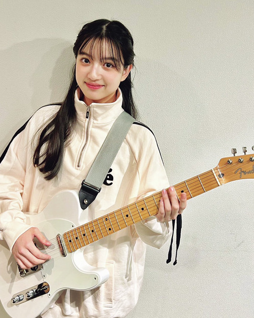 【川瀬翠子】ギターの練習を続けているよ。あいみょんさんの曲にハマったのがきっかけ♡