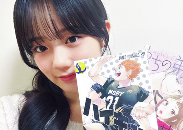【中島瑠菜】マンガを読むことに夢中なんです♡