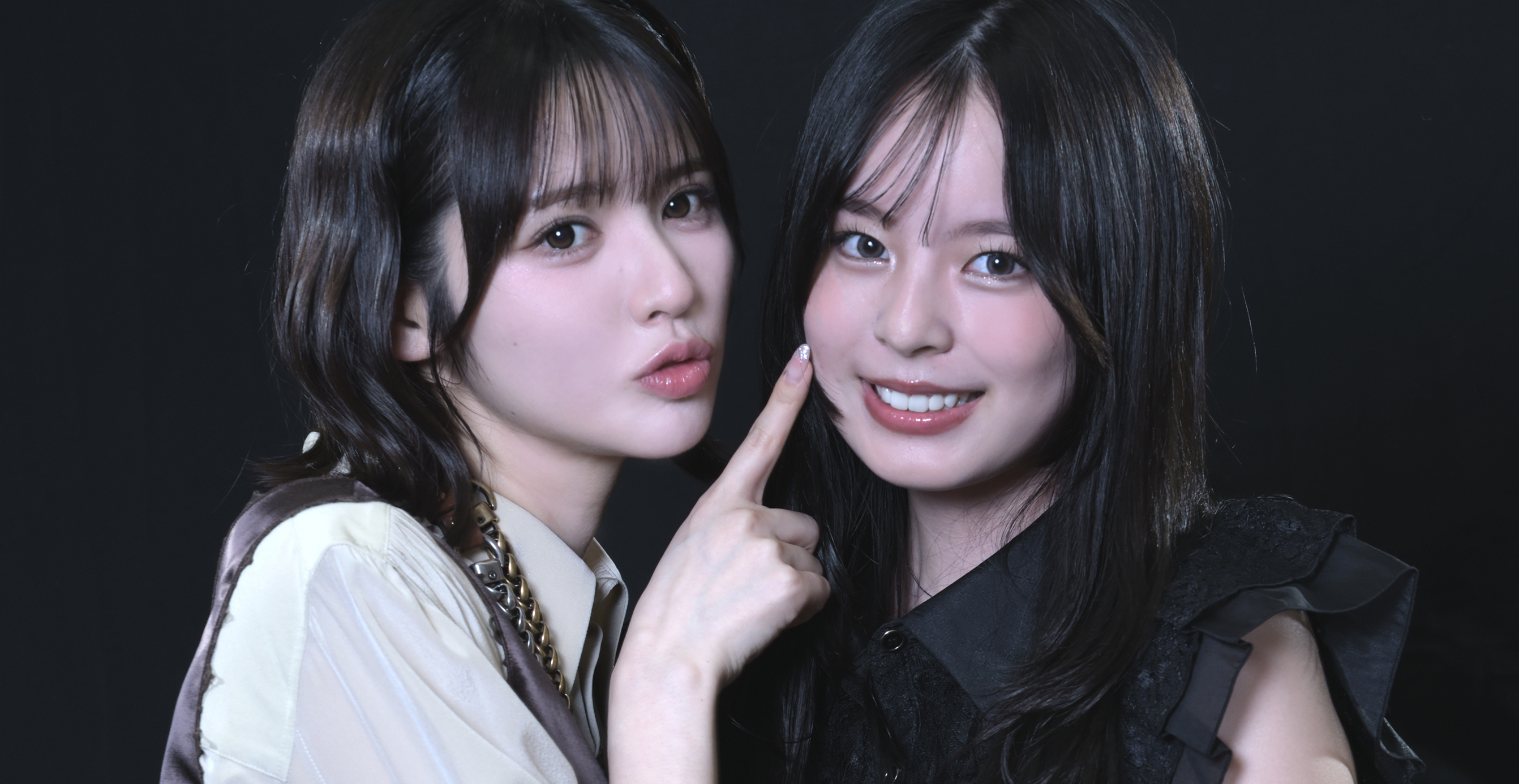 【チェキプレあり】 鎮西寿々歌とSeventeenモデルの小國舞羽が『だぁれかさんとアソぼ？』で恐怖に浸る！