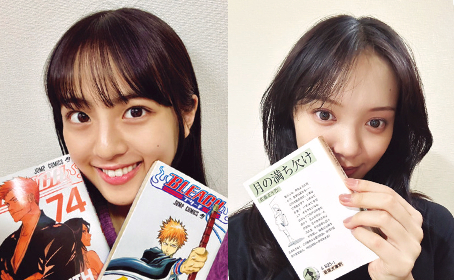 【STモデル自撮り】漫画や読書が大好きな4人〈梶原叶渚・竹下優名・希咲うみ・岡本望来〉
