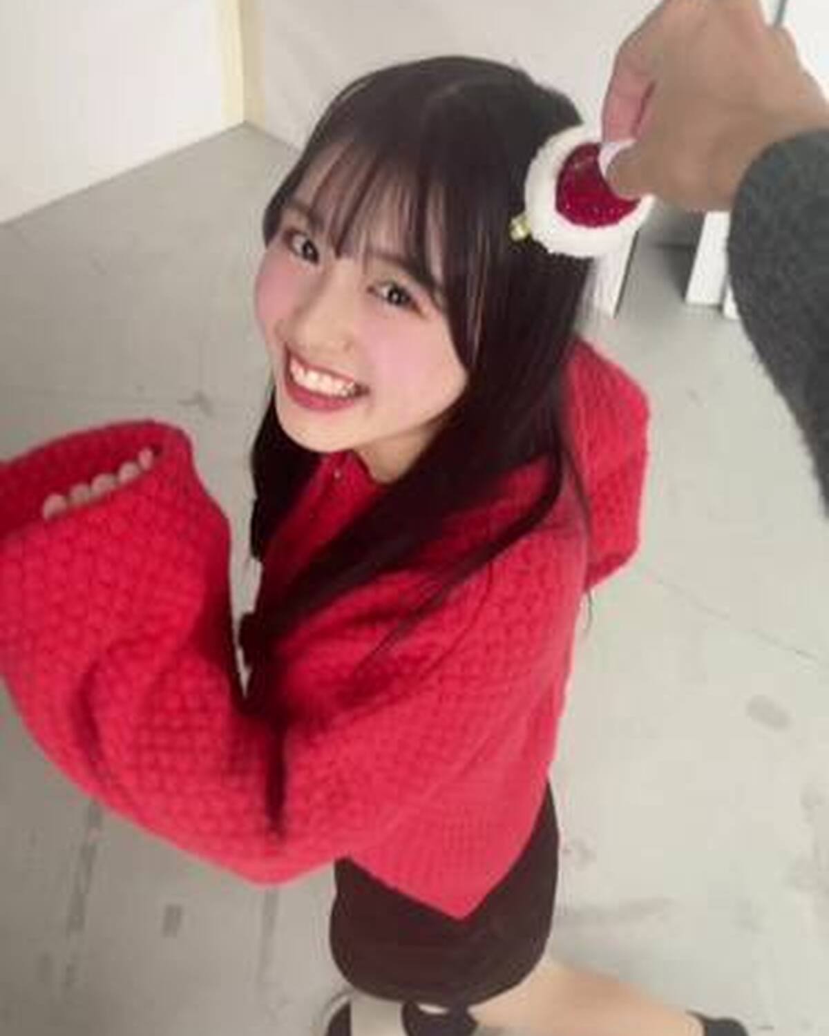 みんみサンタを捕まえました🎅🏻❤️‼️ @みんみ🐣🌙(宮迫翠月) #宮迫翠月 #サンタコス #高2 #モデル #クリスマス　