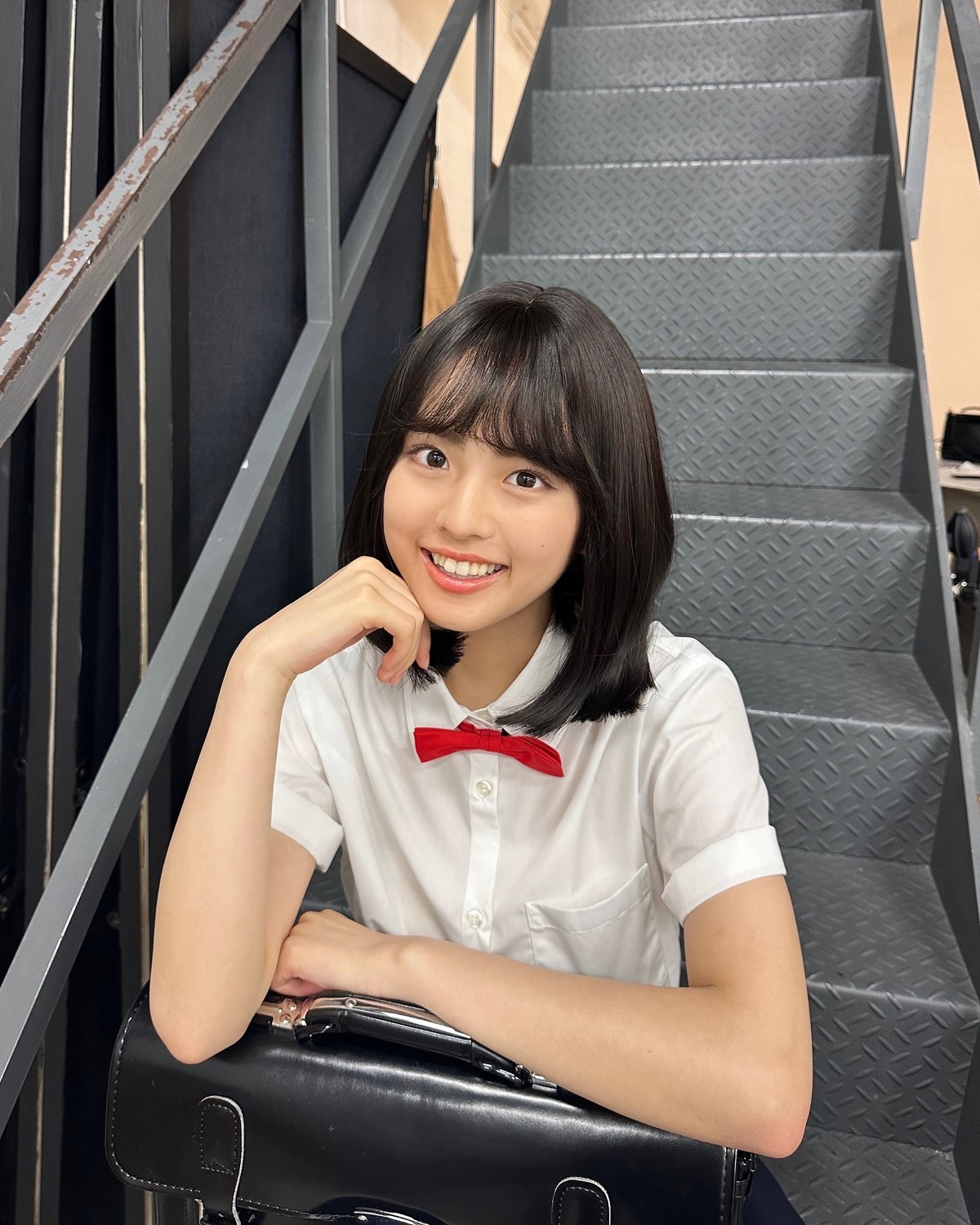 ゆうちゃん#Seventeen #セブンティーン #Seventeen秋号 #ST秋号 #STモデル #可愛い女の子 #制服 #りぼん #秋コーデ #オフショット