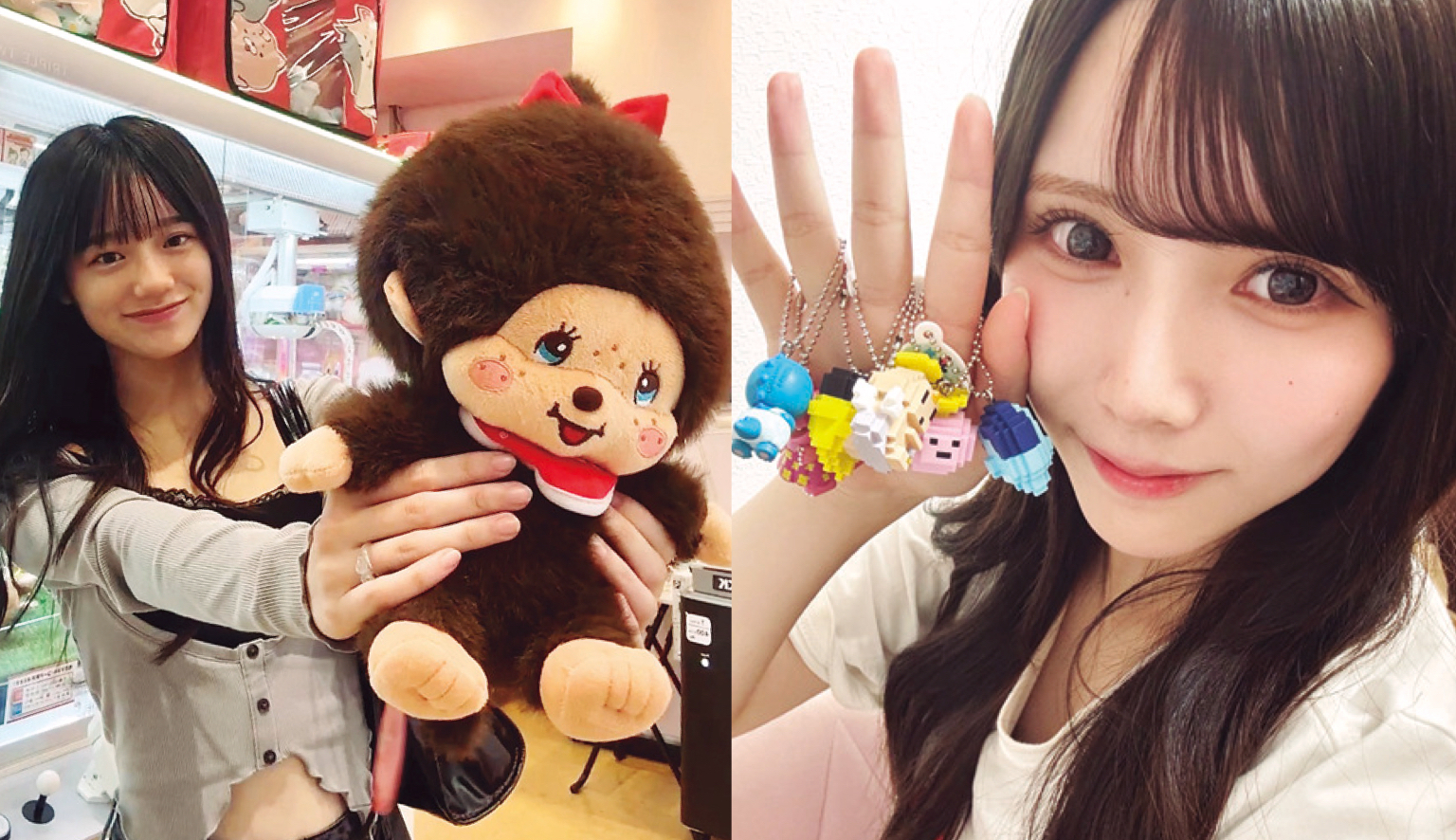【STモデル自撮り】クレーンゲーム＆キャラ＆カプセルに夢中♡〈中島瑠菜・関谷瑠紀・髙橋快空・稲光亜依・佐々木満音〉