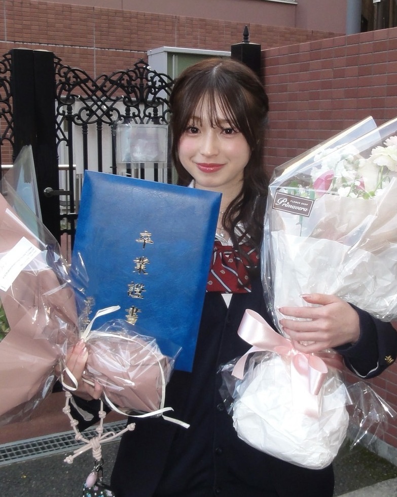 【葛西杏也菜】JK終わり‼️