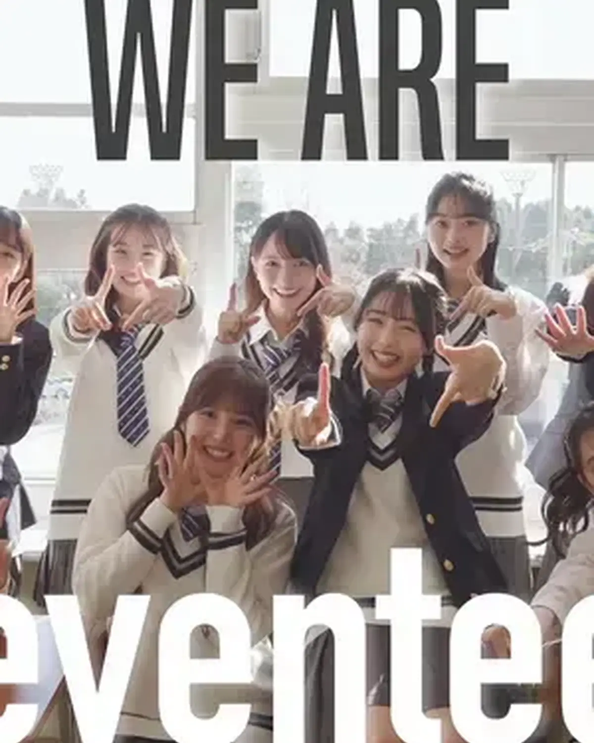 🌸Hello March🌸 ３月のカバームービーには、春号の表紙を飾ったあやな、ここあ、れいよ、かいら、みんみ、めりい、あい、まほ、かんなが登場👭🏻🏫 “同じクラスの仲よし９人組”をイメージして学校の