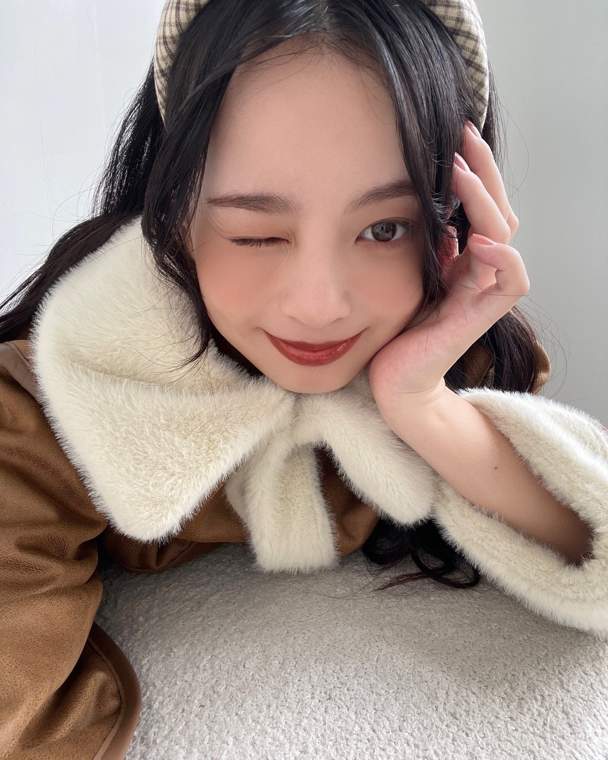 前に動画をUPした時に大人気だったモカムーススタイルの舞羽🪽さすがにビジュ良すぎ👼🏻🤎🤍#小國舞羽 #jk #STモデル #Seventeen #モカムース