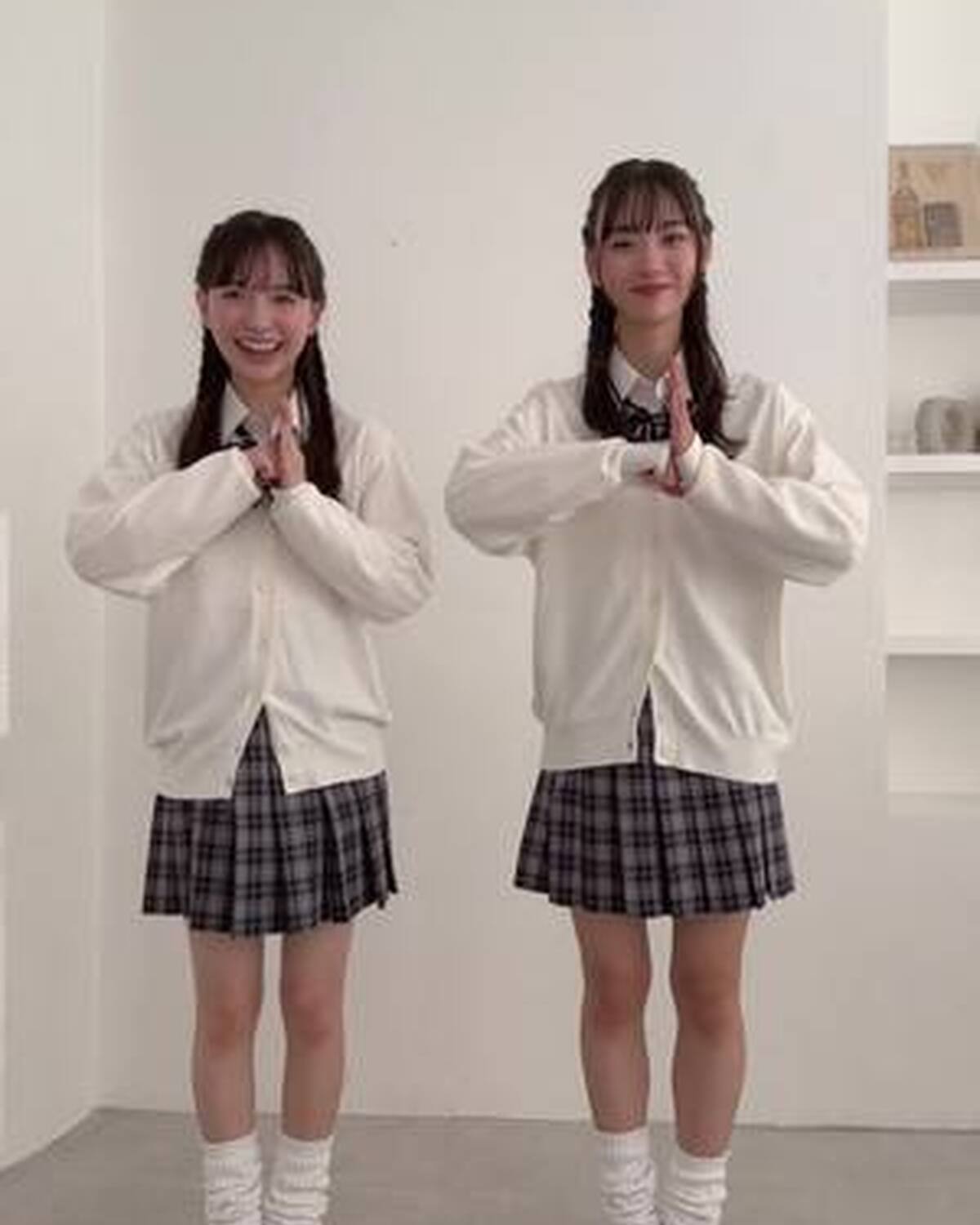 2人が可愛すぎて今これ🥹💗 #ナルトダンス #中国ダンス #河村ここあ #松本麗世 #Seventeen @河村ここあ @松本麗世🧸️️️⛅️