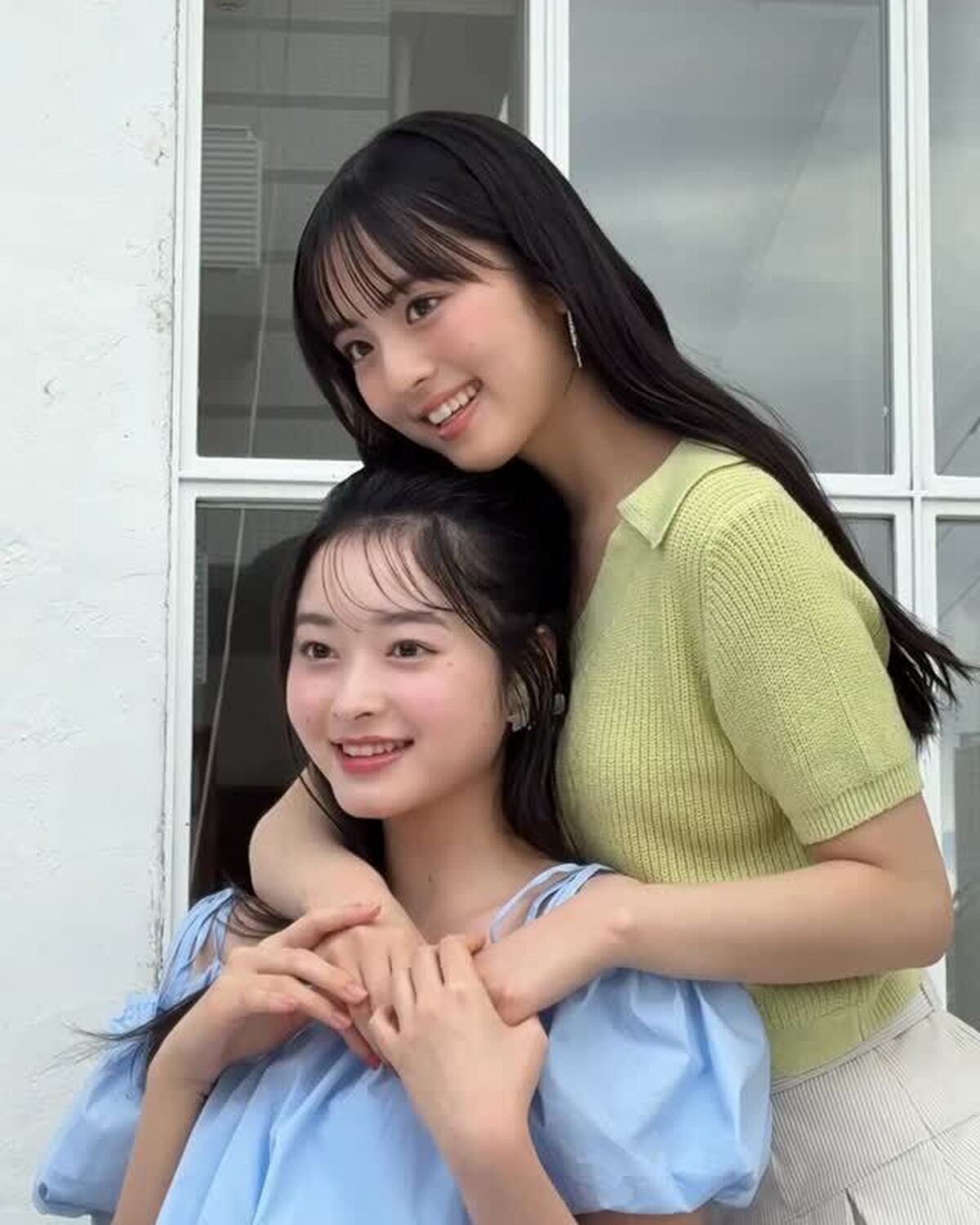 天使が2人👼🏻🪽🩵めりい&ゆうなの撮影風景をお届け🎥にこにこな笑顔に癒されて🥰⊹₊⟡⋆˚⊹—————————⊹₊⟡⋆˚⊹STモデルのオフショットがもっとみたいコは@seventeenjp_mag をフ