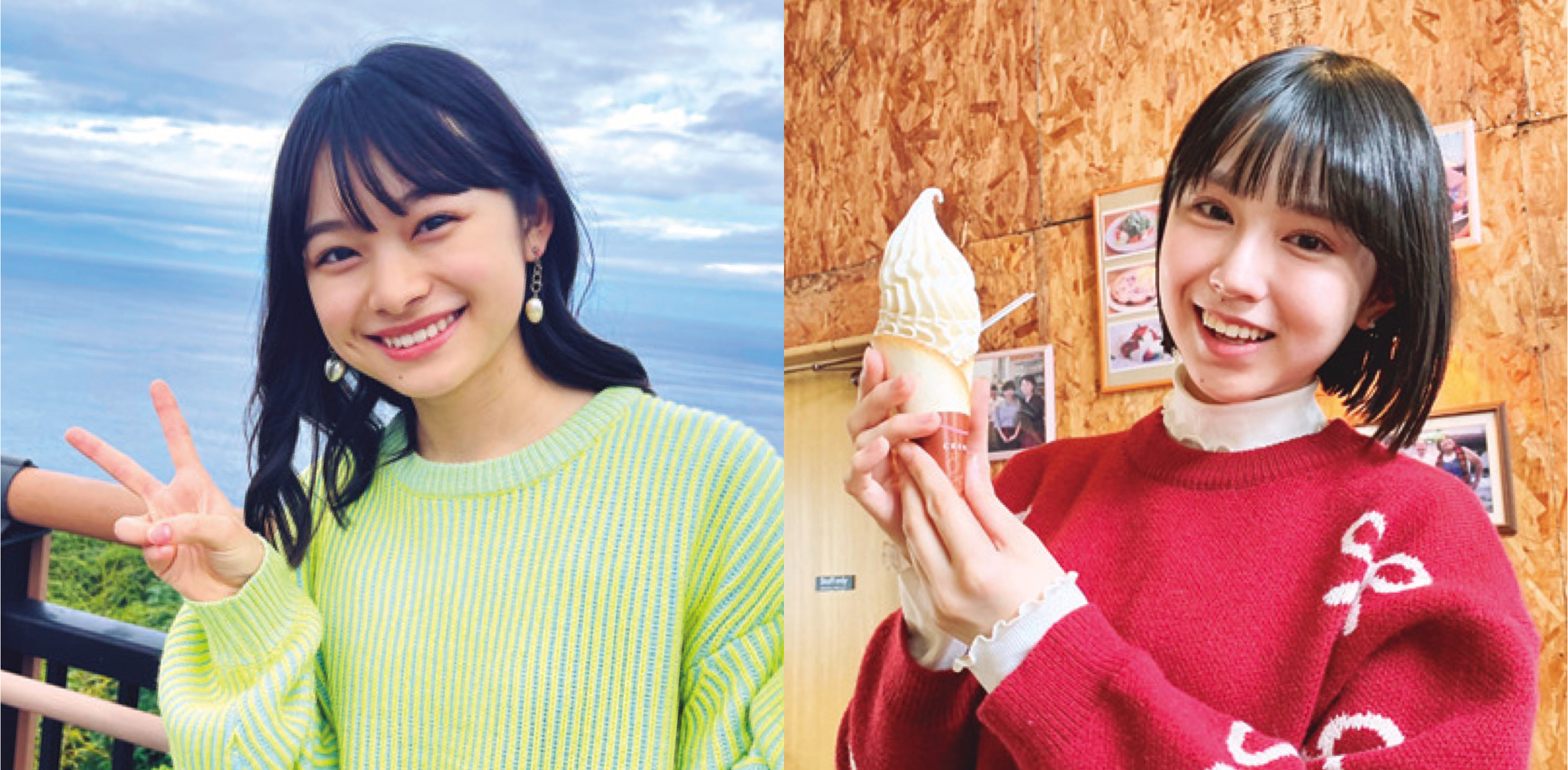 【STモデル自撮り】あちこちお出かけ!アウトドア派の4人〈森﨑美月・葛西杏也菜・河村ここあ・月島琉衣〉