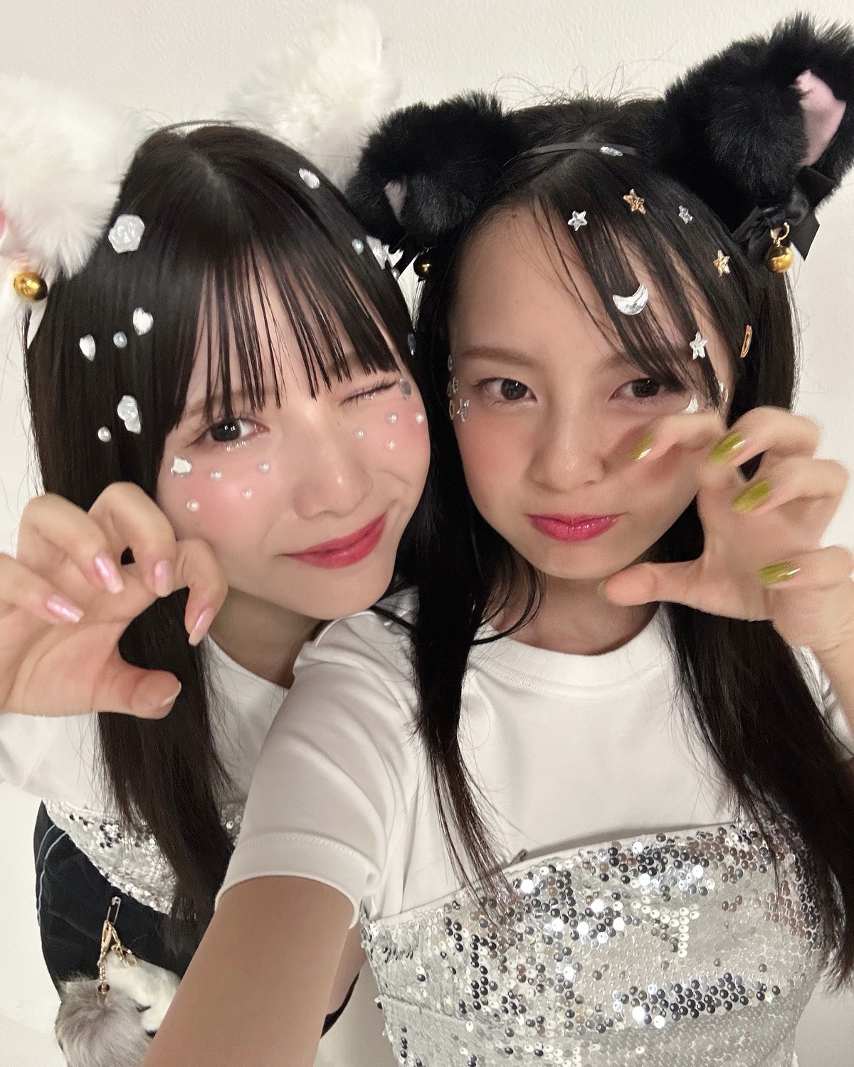 STの現役JKギャルといえばこの2人⁉︎🪽⋆⊹𓂃 ࣪ ˖快空＆舞羽👩🏻‍❤️‍👩🏻 撮影が被ることが多いからさらに仲良くなっていってて、最近はまさに相方😹💖冬号でもこのペアがたくさん見れるかも🤭📖？#