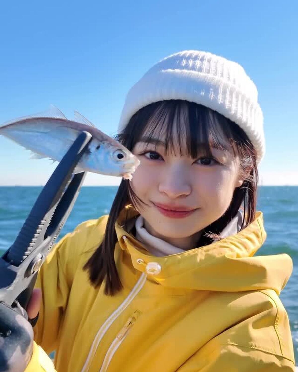 春号から始まった #月島琉衣 の新連載はもう見てくれた？👀❤️‍🔥第一回目は初めての"釣り"に挑戦したよ🎣本人＆スタッフの釣れるかな…という心配もなんのその！結果は大漁🤣るいちゃんの引きの強さが発揮さ