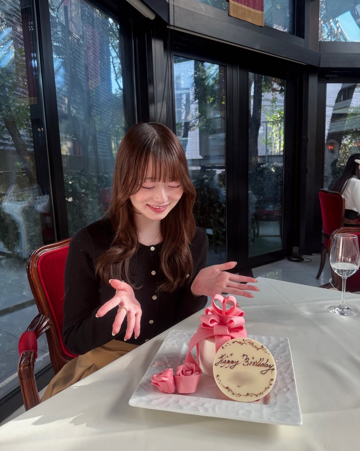 【高比良由菜】お誕生日のお祝い