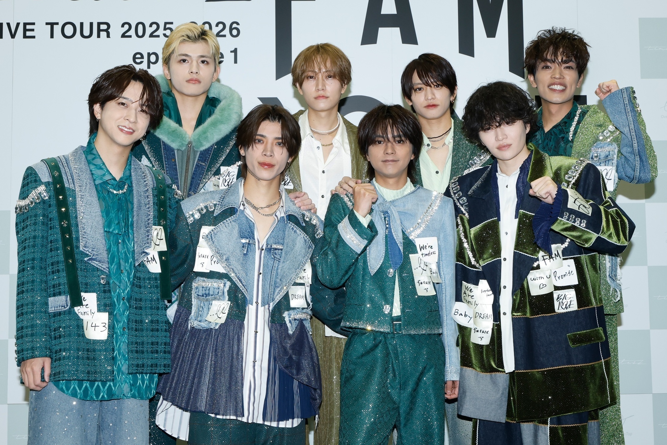 【『We're timelesz LIVE TOUR 2025-2026 episode 1 FAM DOME』会見ルポ】NEWアルバム＆アリツア発表も！