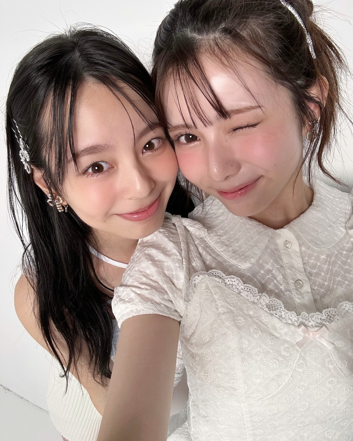 みんな大好きまうかいら👼🏻🪽⋆˙⟡2人とも透明感やばすぎ🫧#小國舞羽 #髙橋快空 #ljk #jk #かわいい女の子