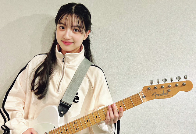 【川瀬翠子】ギターの練習を続けているよ。あいみょんさんの曲にハマったのがきっかけ♡