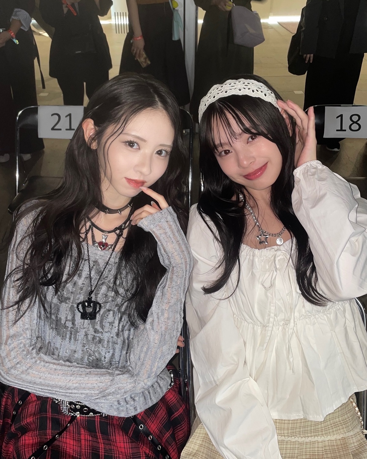 「Rakuten GirlsAward 2025 AUTUMN/WINTER」SeventeenステージオフショットPart②📸⋆˙⟡昨日投稿した写真の別バージョンも🆙💖ST㋲が大集合のステージはどう