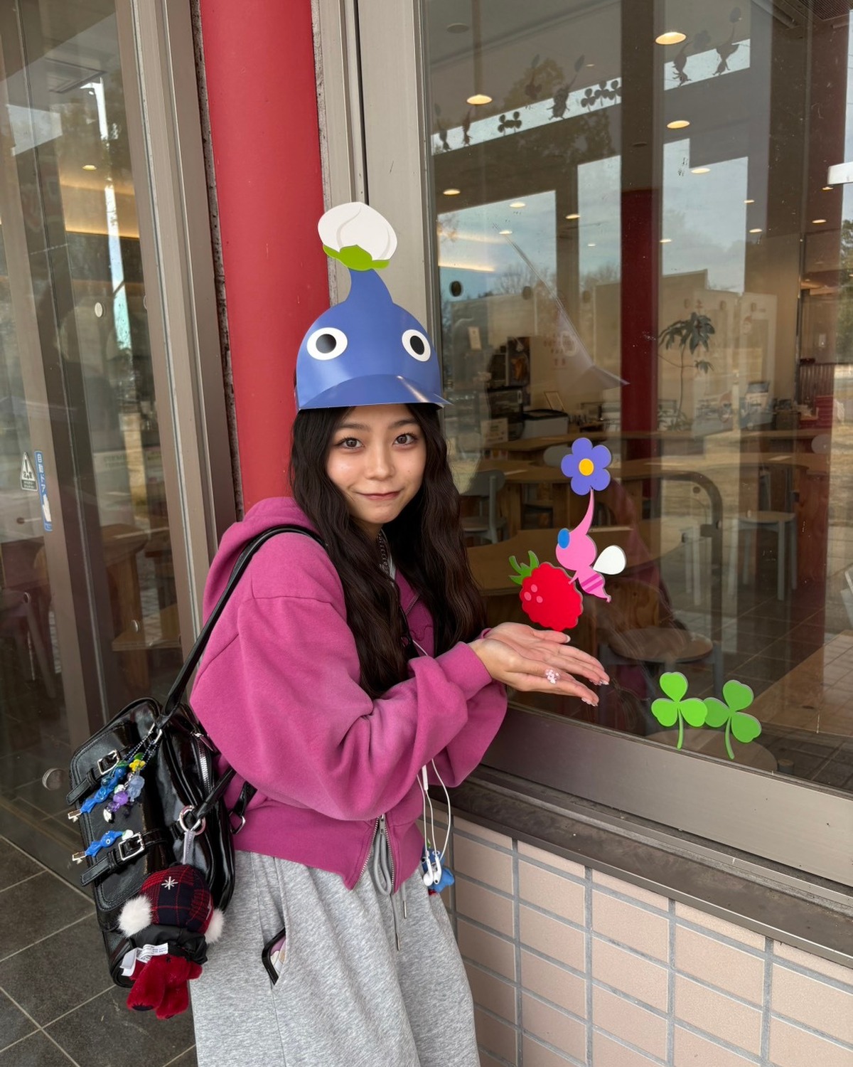 【稲光亜依】🌱羽ピクミンコーデ