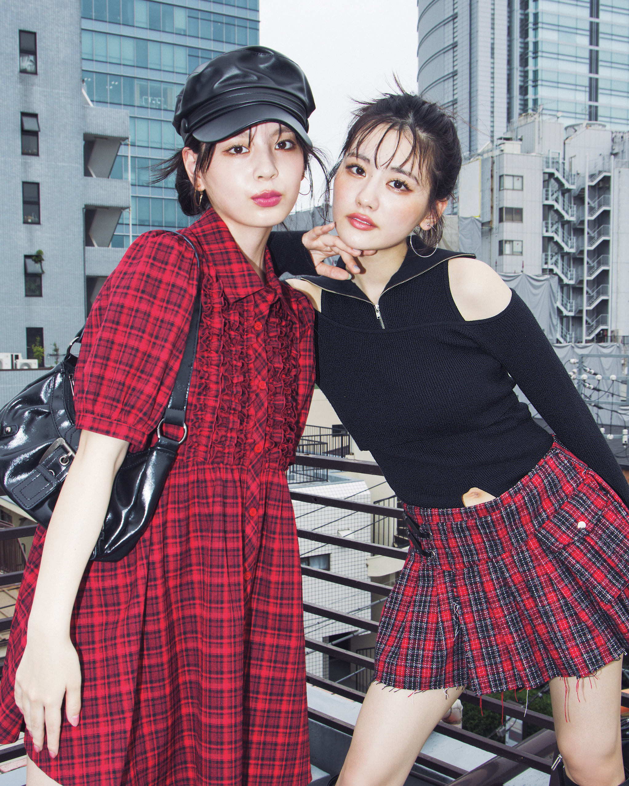 関谷瑠紀×小國舞羽のギャルみロック【秋トレンドでリンクコーデ】