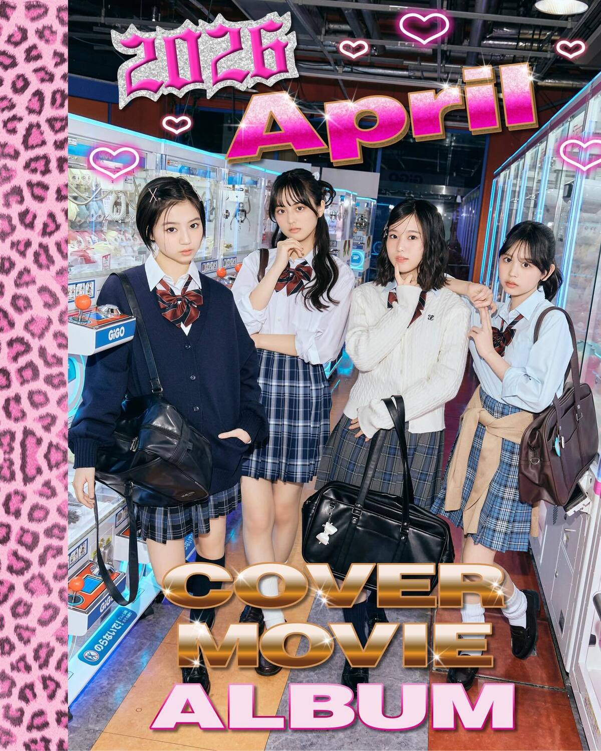 💖COVER MOVIE ALBUM💖4月のカバームービーはもうみてくれた？？新学期の #放課後jk をイメージして、平成ギャルっぽく撮影したかわいい4人をお届け^_^🌟🌺みんなはどのカットが好き？？