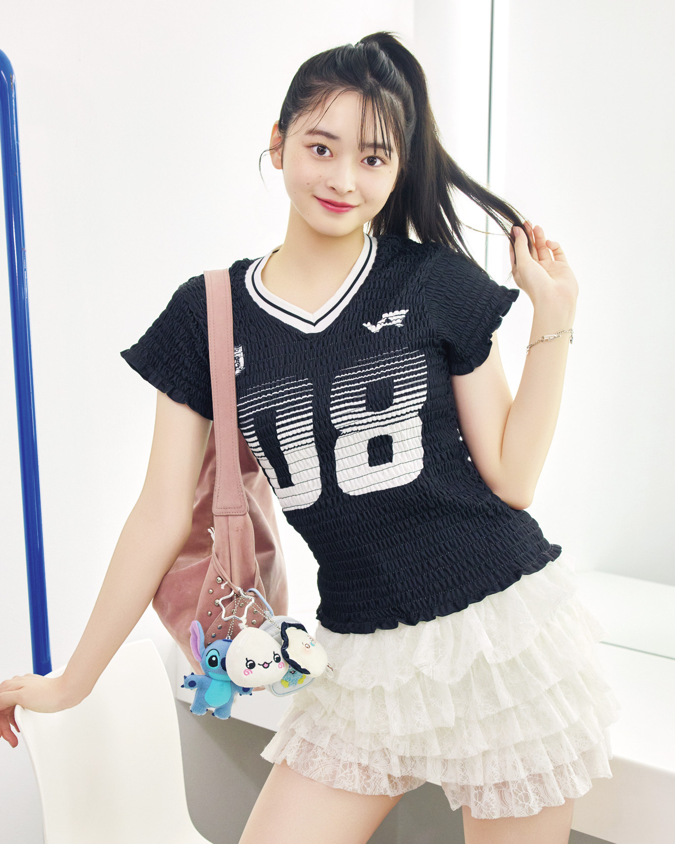 【滝口芽里衣の私服Tシャツコーデ】運命的な思い出Tで海外っぽ甘スポコーデ【夏の推しTシャツSNAP】