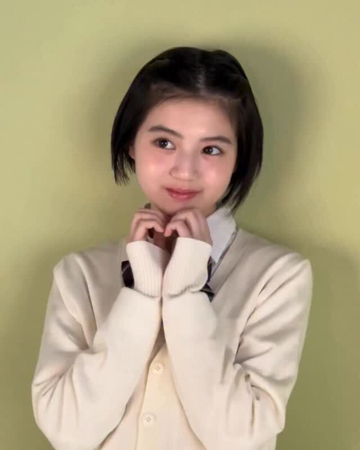 かわいいだけじゃだめですか？🥺💞💕#佐々木満音 #jk #高校生 #ショートヘア #ショートヘアアレンジ