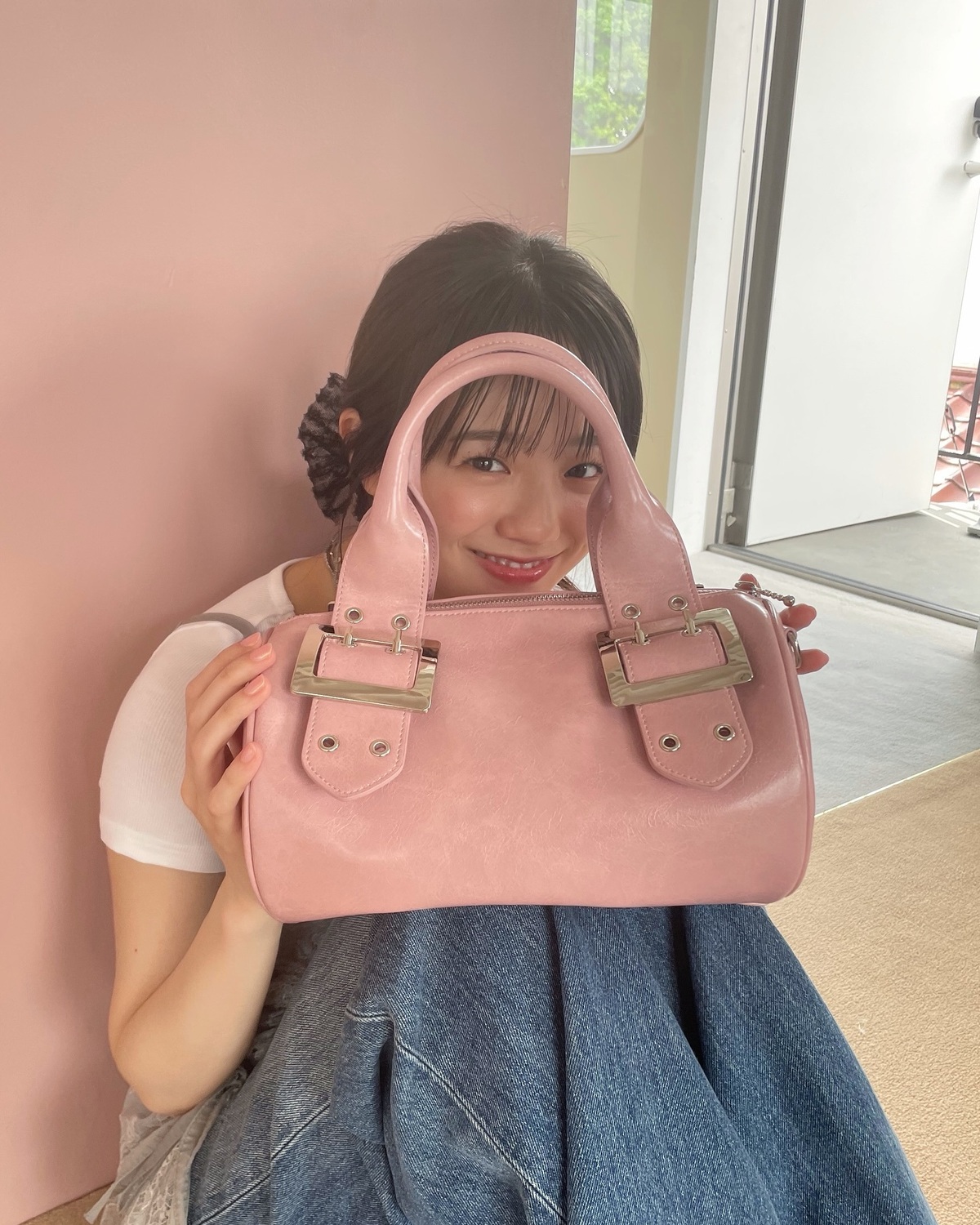 るなの可愛さがとまらない🥺💘何枚目がすき？🥰#Seventeen #セブンティーン #ST夏号 #中島瑠菜 #ファッション雑誌 #デニムコーデ  #夏コーデ #オフショット #ヘアアレンジ #可愛い女