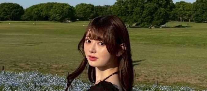 【高比良由菜】ネモフィラ畑🫧
