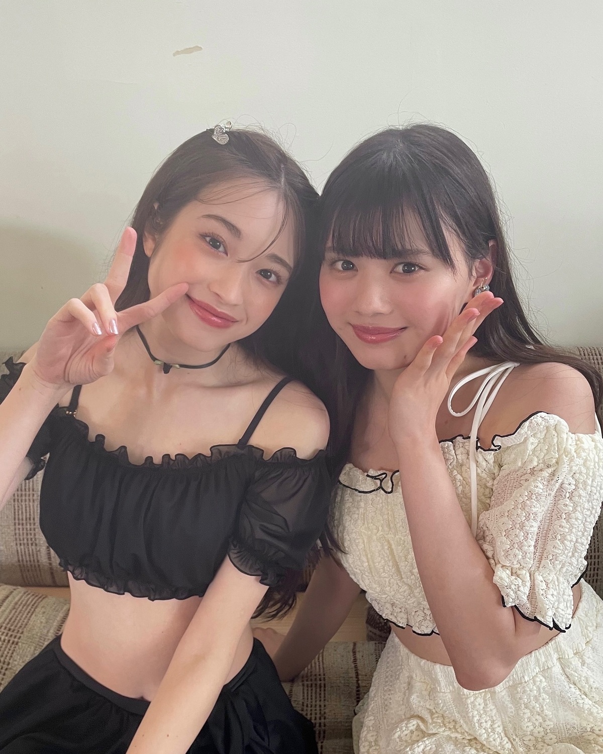 杏也菜＆星良👭🏻🤍💙夏号の水着企画、どのページが好きだった？📖🎶#Seventeen #セブンティーン #ST夏号 #雑誌 #ファッション雑誌 #Seventeen夏号 #sgds #エコ #オフショ