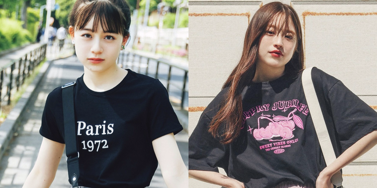 着たら即しゃれ感盛れる！夏は黒Tが欠かせない【ST㋲私服Tシャツコレクション】