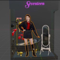 ＜後編＞STモデルの3Dドールが完成！　Seventeenデジタルアート部が渋谷3Dサイネージ映像に挑戦！