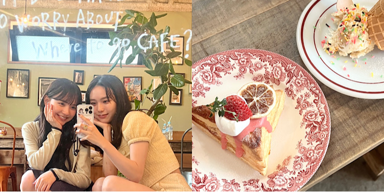 アメリカン×韓国デザートのおしゃれカフェ『CAFE SECRET WINDOW』にしおここあが行ってきたよ♡