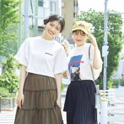 夏の鉄板白Tは甘めに着たい派♡【ST㋲私服Tシャツコレクション】