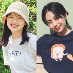 上坂樹里の古着T＆平美乃理のキャラT。ごじまんアイテムを披露！【ST㋲私服Tシャツコレクション】