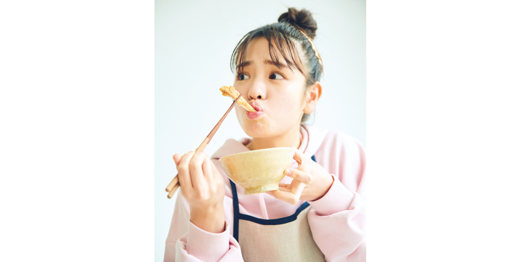 横田真悠、お料理は形から入るタイプ♡