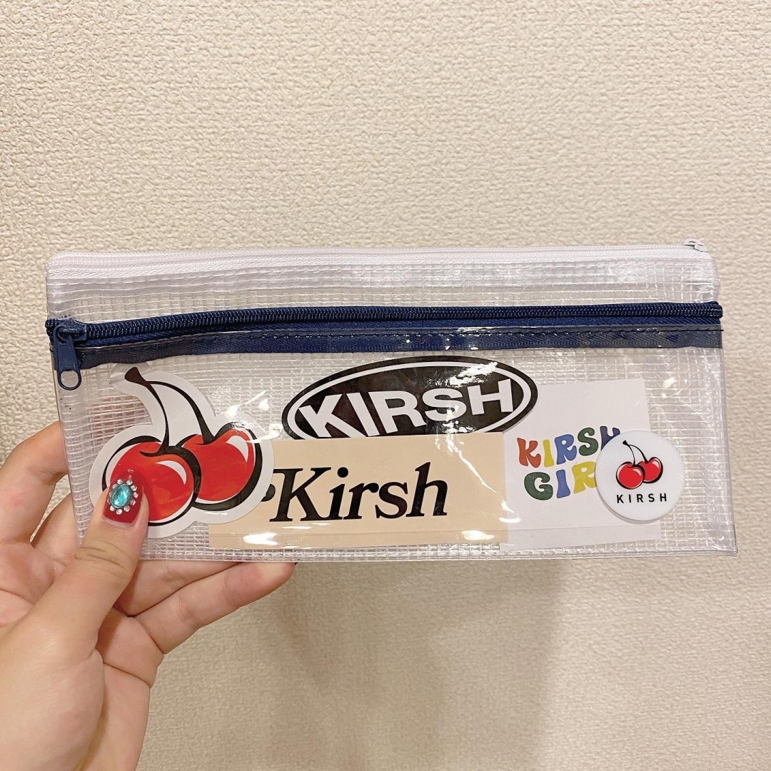 【アプリ限定】第2弾　10月号付録の『KIRSH』ペンケースをステッカーでアレンジしてみた！