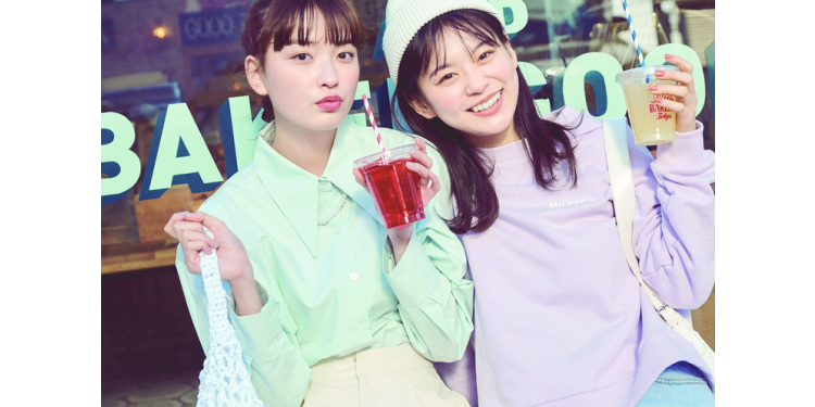 甘～いパステルの女子モテコーデでカフェ活♡