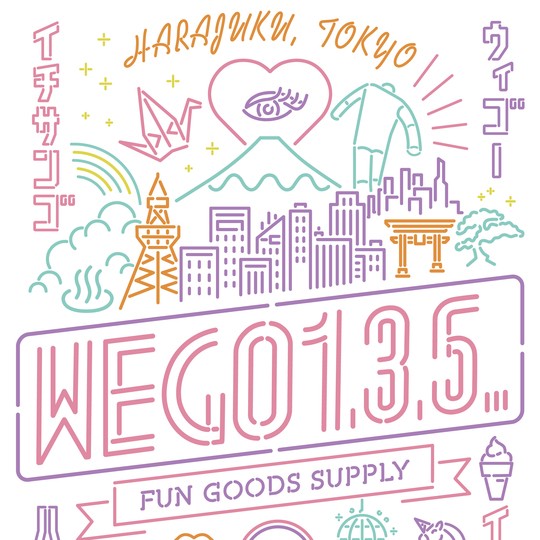 『WEGO1.3.5...原宿竹下通り店』ニューオープン！