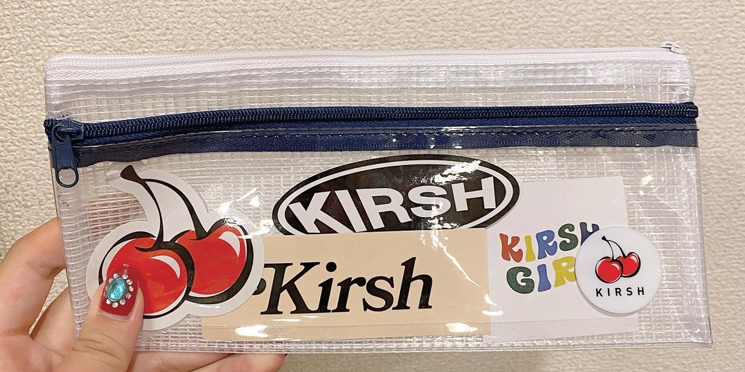 【アプリ限定】第2弾　10月号付録の『KIRSH』ペンケースをステッカーでアレンジしてみた！