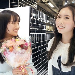 サプライズ！ 入江美沙希から上坂樹里へ『HARUTAイメージガール』をバトンタッチ