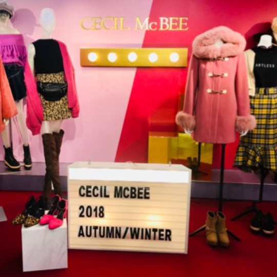 ひとあしお先に！『CECIL McBEE』秋冬コレクション2018をキャッチ☆