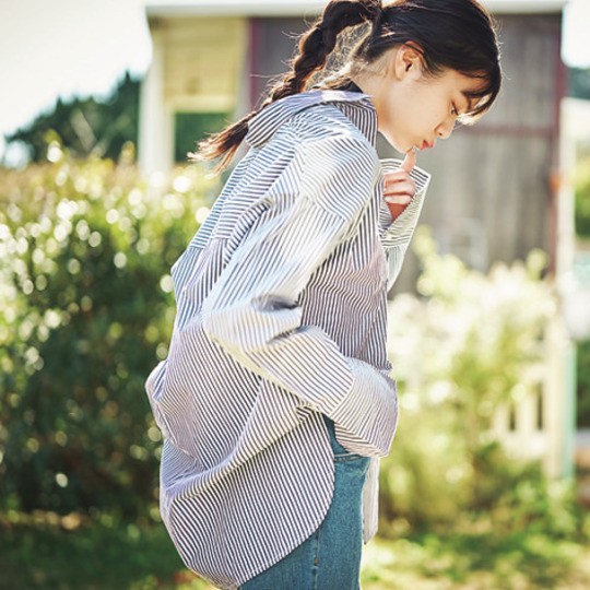 [ちょいムズ服攻略♡⑥]抜け感シャツ、どう着こなす？!