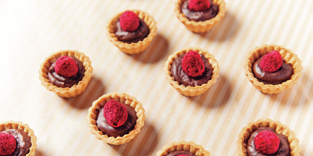 簡単なのに本格的！ 生チョコベリータルトでおうちカフェ♡