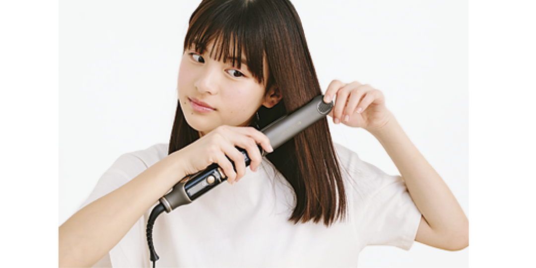 サラサラヘアのための、ストレートアイロンの使い方