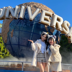 USJ『NO LIMIT ! クリスマス』に美沙希＆みんみが行ってきたよ〜♪