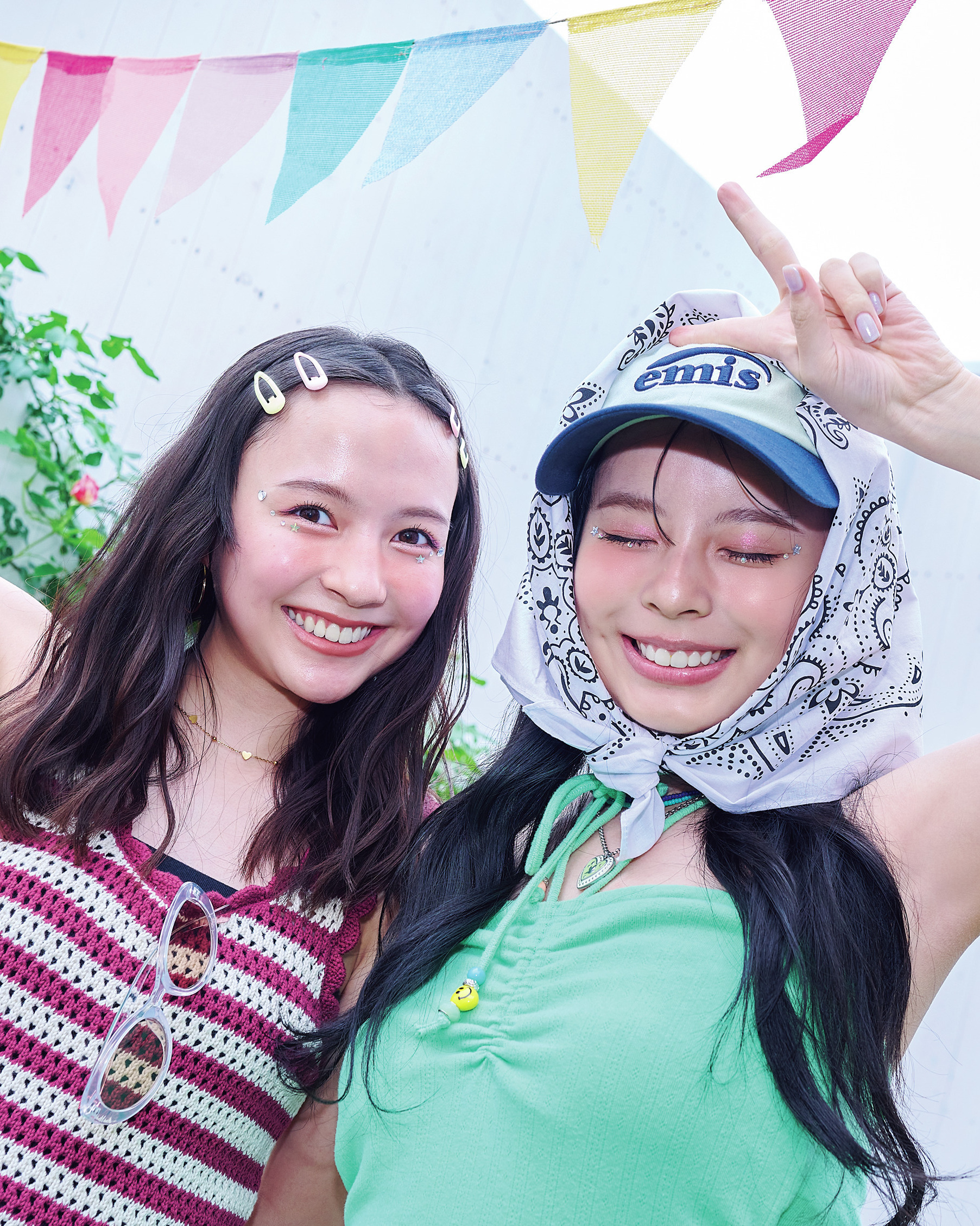 ド派手が正義！夏フェスに行く日のヘアアレHOW TO【イベント別・ヘアアレンジ】