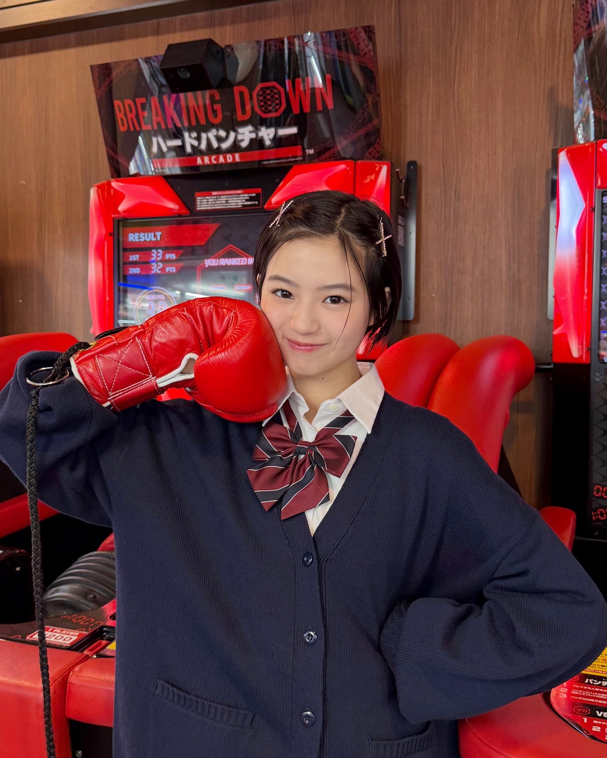 いつかのみろん👼🏻🥊こんなに可愛いオフショットを投稿しそびれてたーー😭撮影で行ったゲームセンターにテンション上がりっぱなしだったみろん🥺🎶いつも無邪気でかわいい🫶🏻⊹₊⟡⋆˚⊹—————————⊹₊⟡