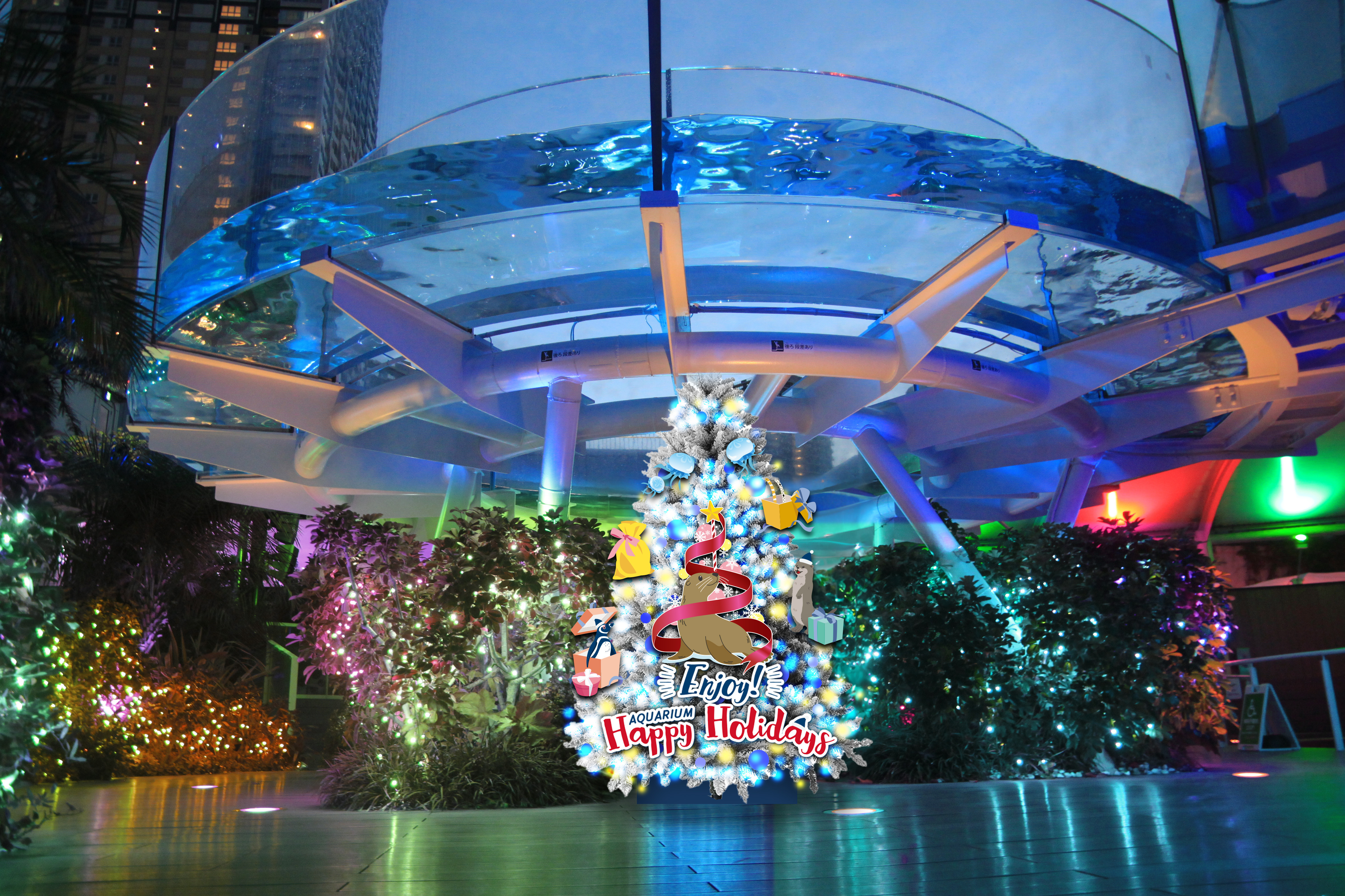 12月はサンシャイン水族館の「Enjoy! AQUARIUM Happy Holidays」を満喫♪