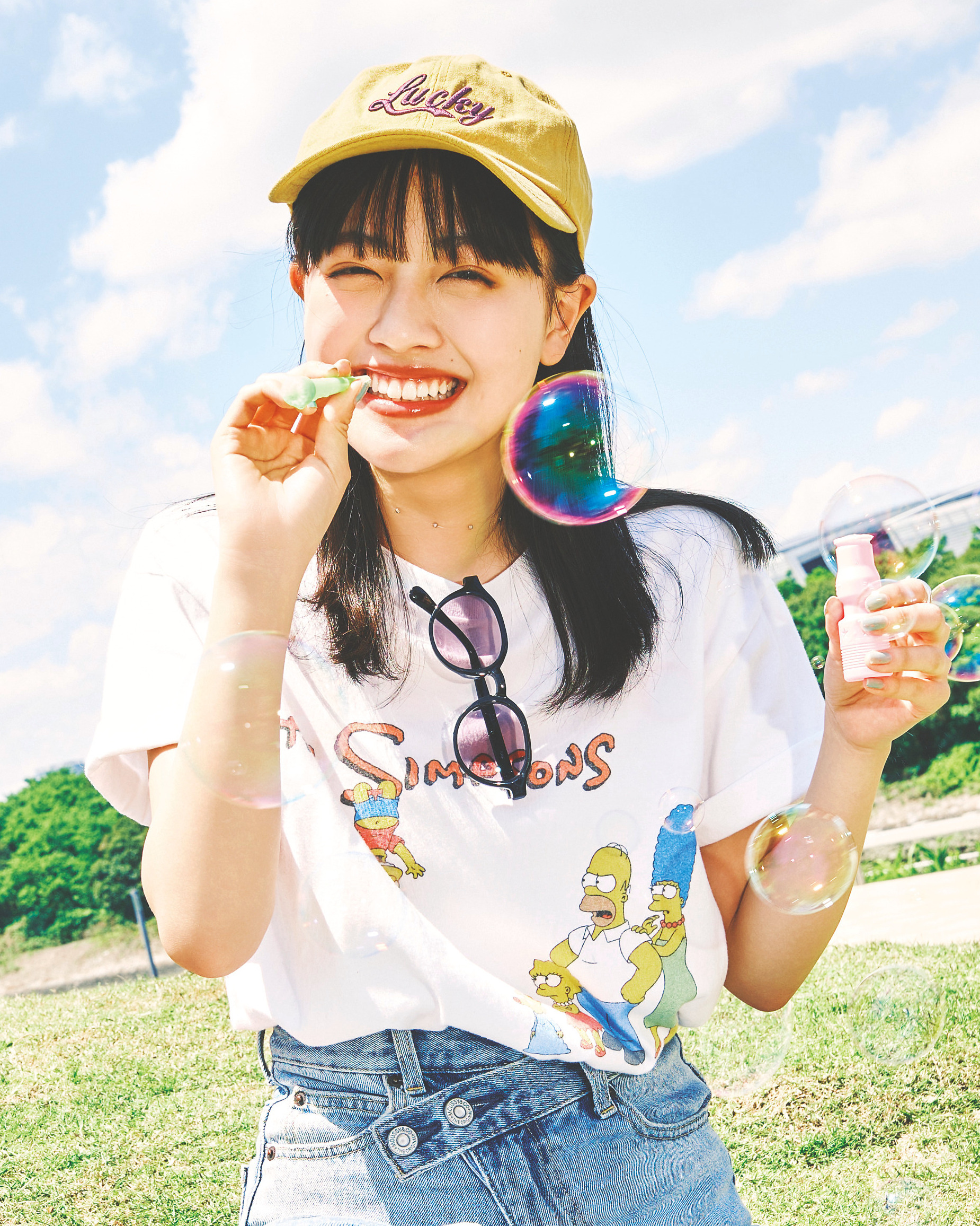 上坂樹里はFavTシャツでいく！【おしゃ㋲のリアル夏私服PLAN】