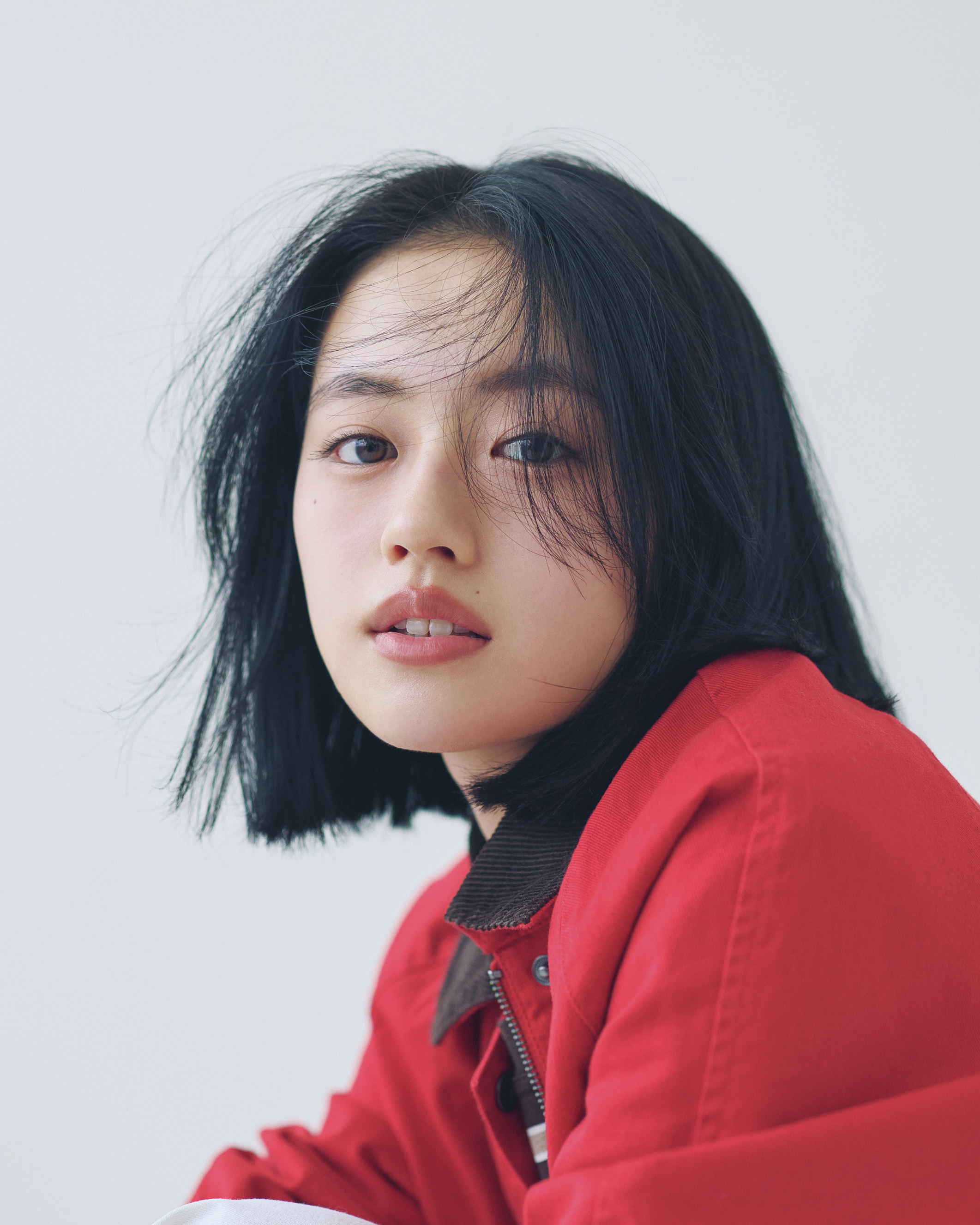 朝ドラ『風、薫る』で熱演中の上坂樹里ちゃんに、ヘアカット裏話を聞いたよ♡